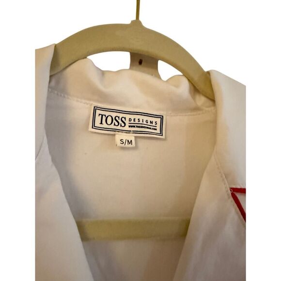 TOSS Designs Red Heart Nightshirt Women's Sz. S/M - Picture 6 of 9